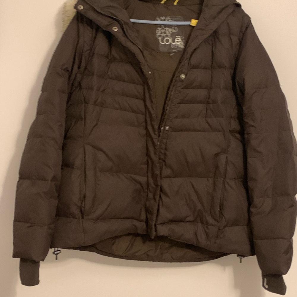 Lole Brown Ski & Snow Jacket